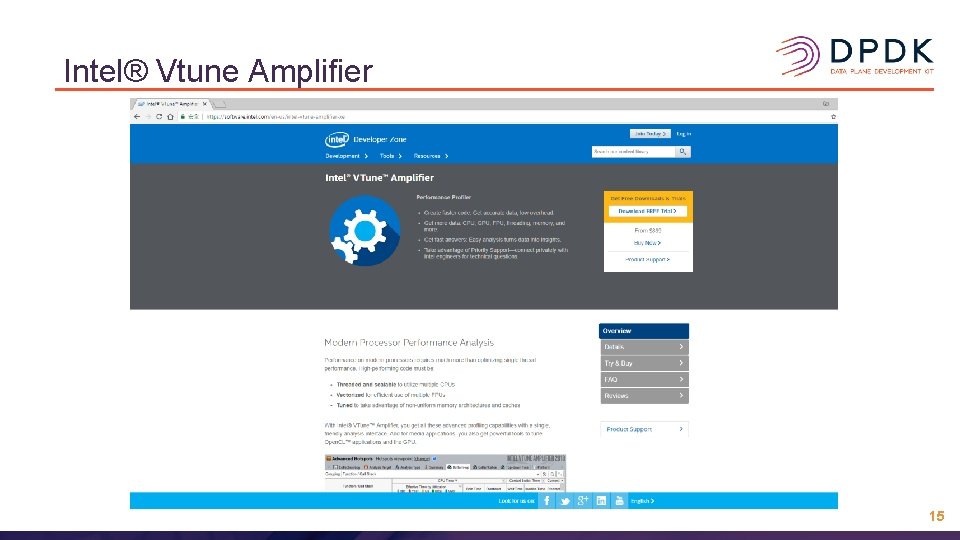 Intel® Vtune Amplifier 15 Intel® Vtune Amplifier 15
