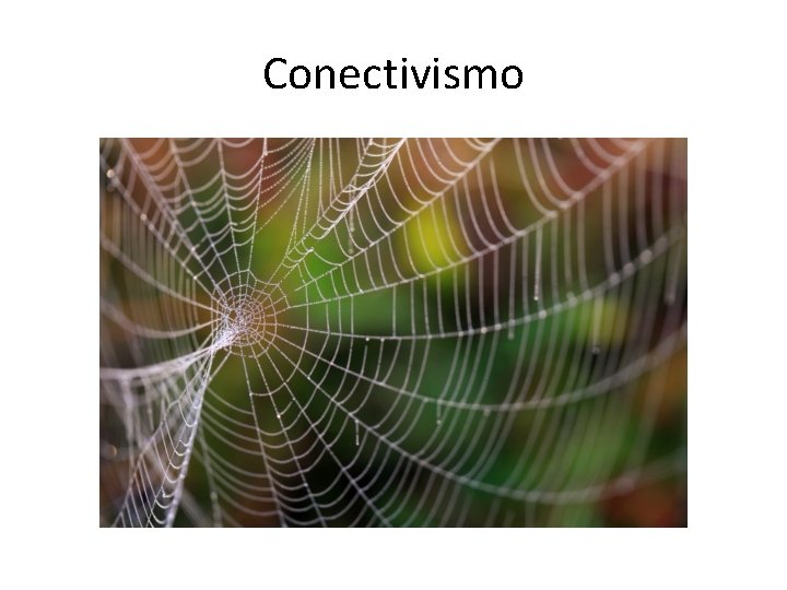 Conectivismo 