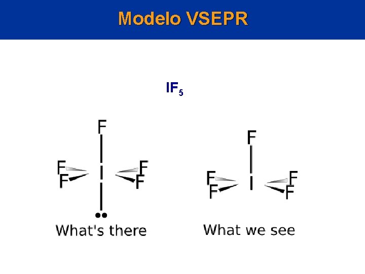 Modelo VSEPR IF 5 Modelo VSEPR IF 5