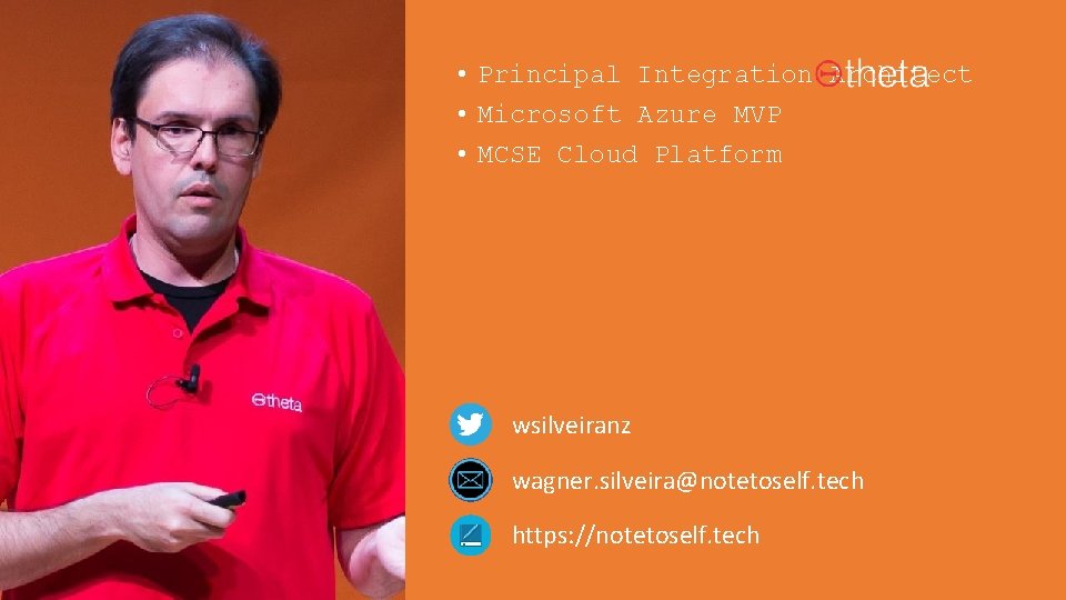  • Principal Integration Architect • Microsoft Azure MVP • MCSE Cloud Platform About