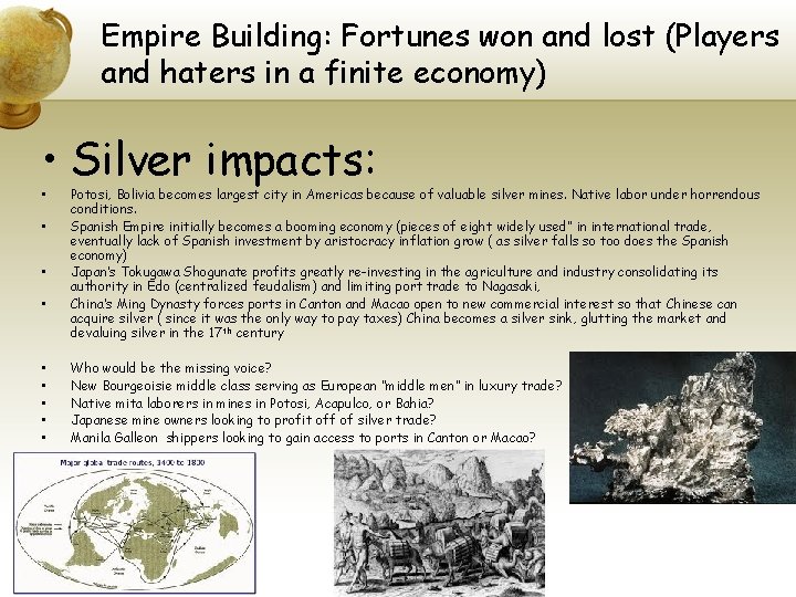 Empire Building: Fortunes won and lost (Players and haters in a finite economy) •