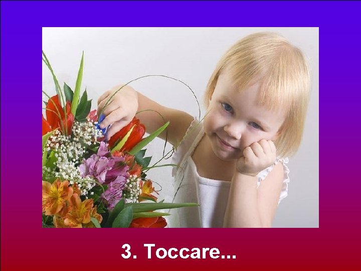 3. Toccare. . . 