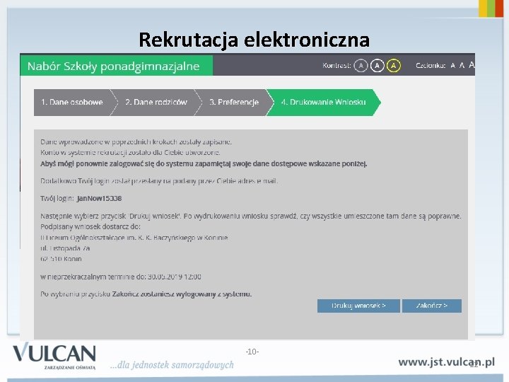 Rekrutacja elektroniczna -1012 