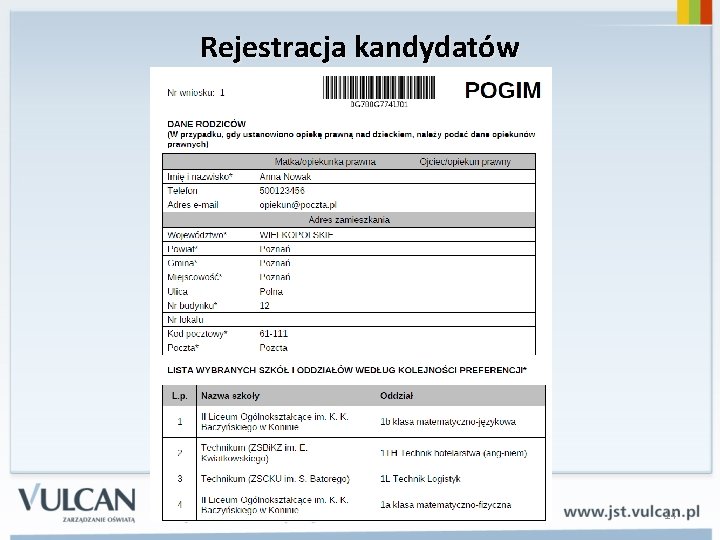 Rejestracja kandydatów -1214 