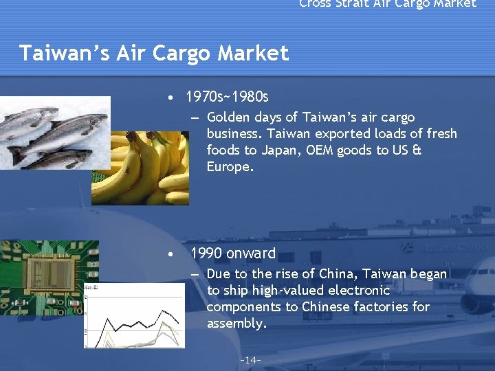 Cross Strait Air Cargo Market Taiwan’s Air Cargo Market • 1970 s~1980 s – Cross Strait Air Cargo Market Taiwan’s Air Cargo Market • 1970 s~1980 s –