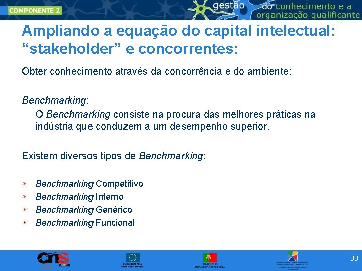 Ampliando a equação do capital intelectual: “stakeholder” e concorrentes: Obter conhecimento através da concorrência