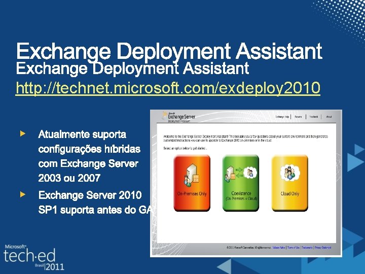 http: //technet. microsoft. com/exdeploy 2010 