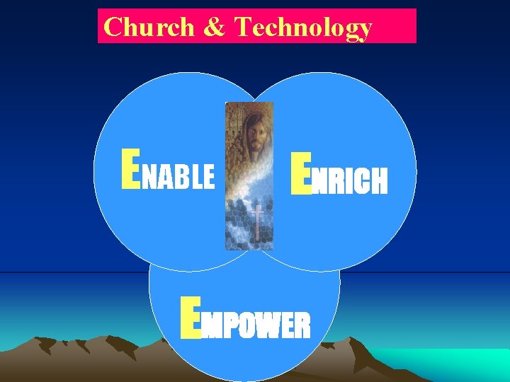 Church & Technology ENABLE ENRICH EMPOWER 