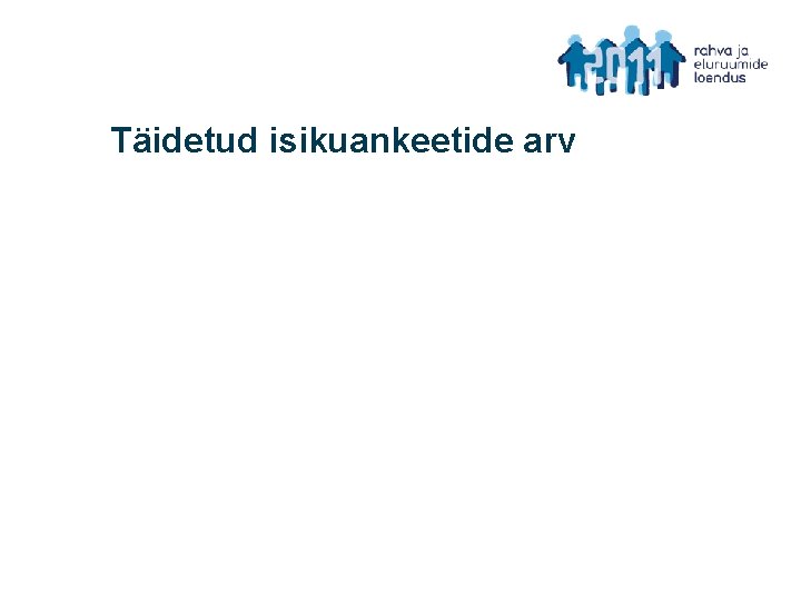 Täidetud isikuankeetide arv 