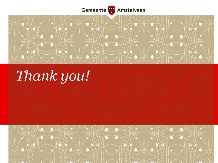 Thank you! Thank you!