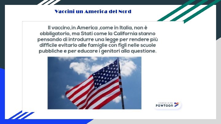 Vaccini un America del Nord 