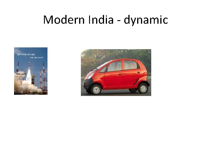 Modern India - dynamic 