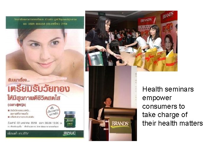 Health seminars empower consumers to take charge of their health matters 
