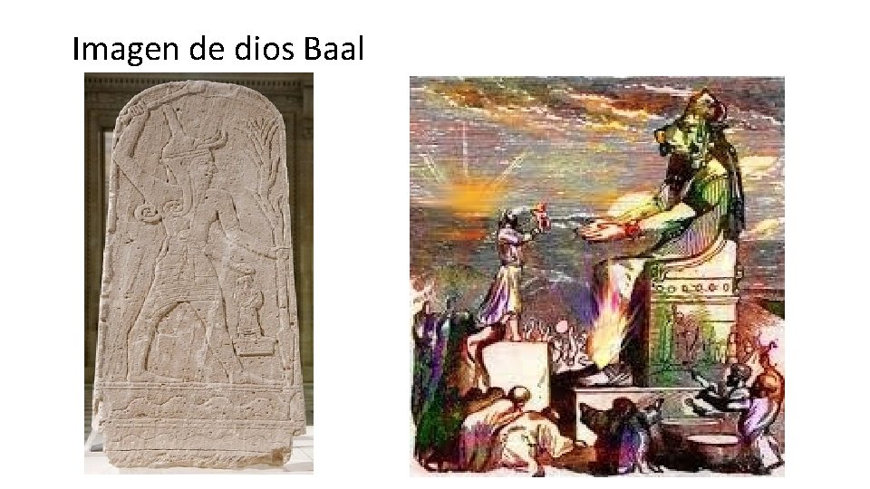 Imagen de dios Baal 