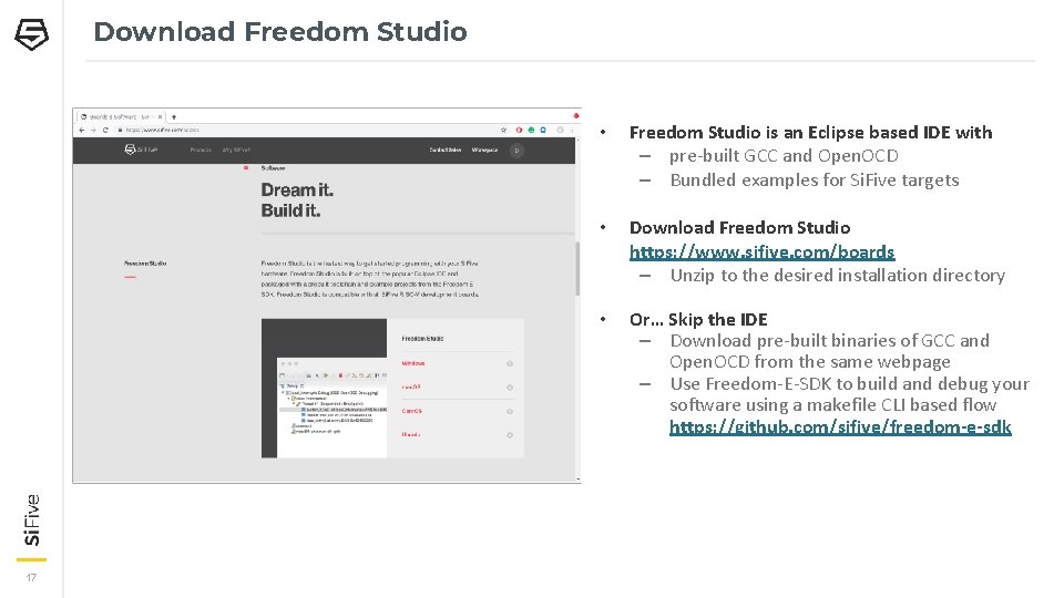 Download Freedom Studio 17 • Freedom Studio is an Eclipse based IDE with –