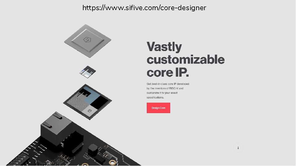 https: //www. sifive. com/core-designer 7 
