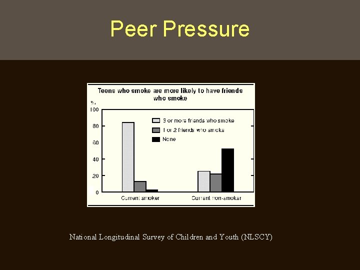 Peer Pressure National Longitudinal Survey of Children and Youth (NLSCY) 