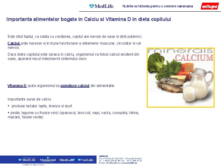 Importanta alimentelor bogate in Calciu si Vitamina D in dieta copilului Este stiut faptul, Importanta alimentelor bogate in Calciu si Vitamina D in dieta copilului Este stiut faptul,