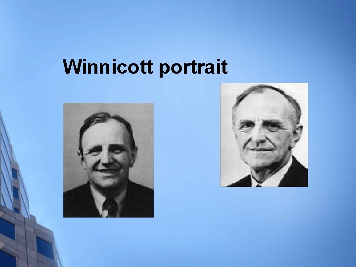 Winnicott portrait 