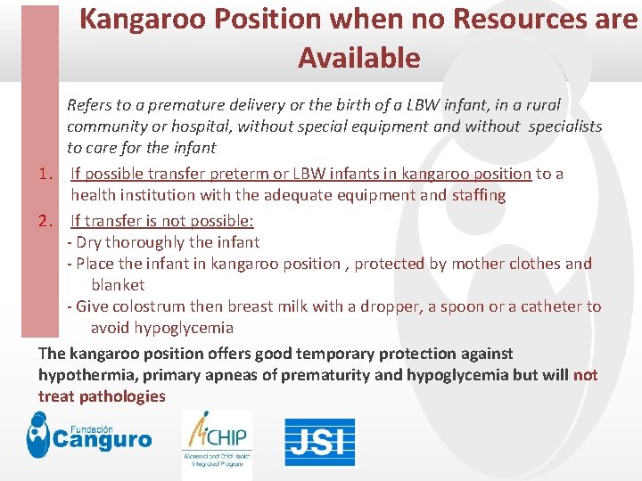 Kangaroo Position when no Resources are Click to edit Master title style Available Refers