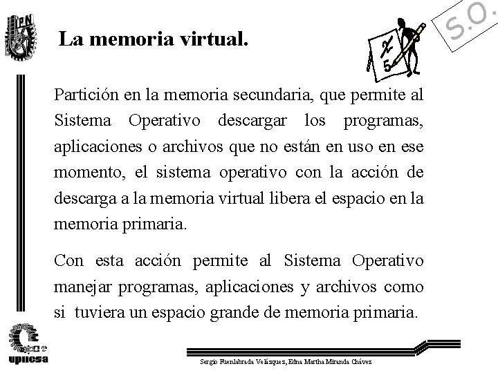 Sistemas Operativos Unidad III Administracin De La Memoria