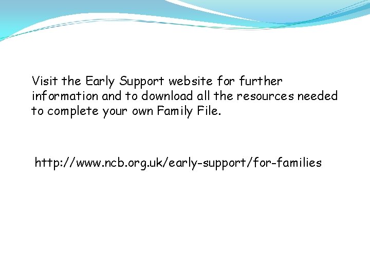 Visit the Early Support website for further information and to download all the resources
