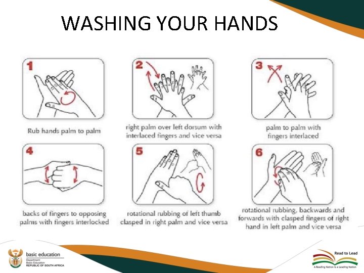 WASHING YOUR HANDS 