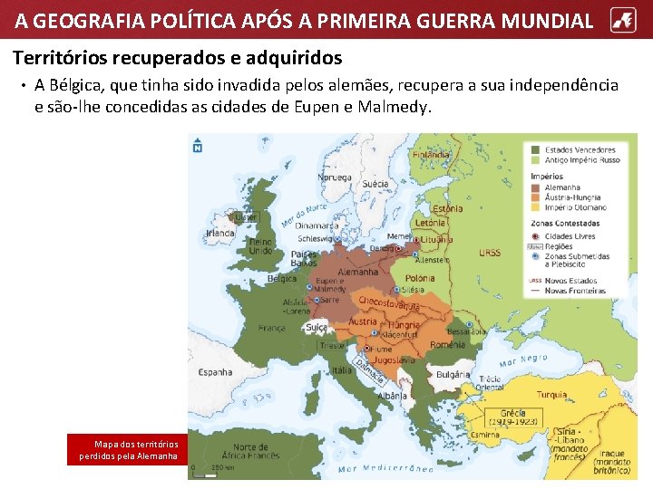 A GEOGRAFIA POLTICA APS A PRIMEIRA GUERRA MUNDIAL