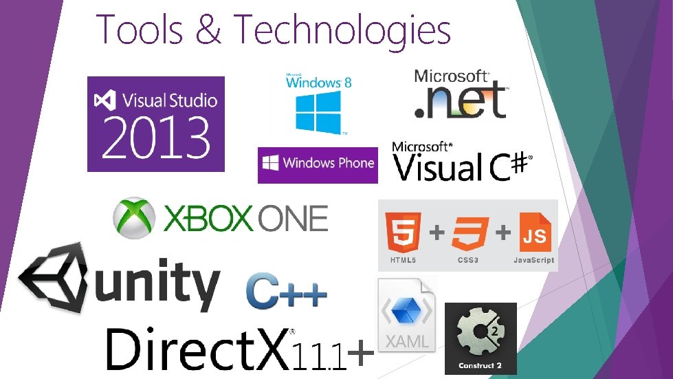 Tools & Technologies Tools & Technologies