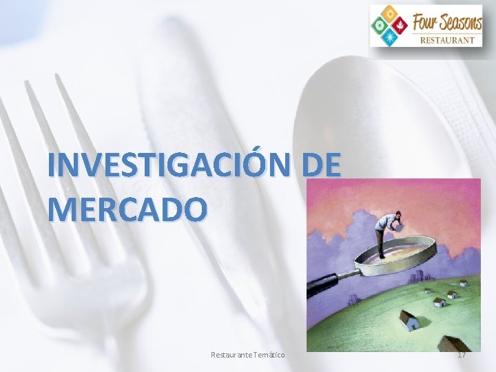 INVESTIGACIÓN DE MERCADO Restaurante Temático 17 
