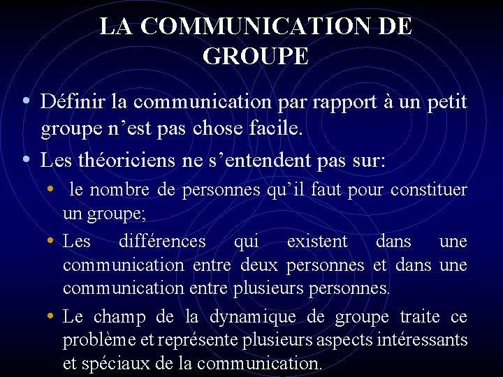 La Communication Introduction Nous Vivons Dans Un Monde La Communication Introduction Nous Vivons Dans Un Monde