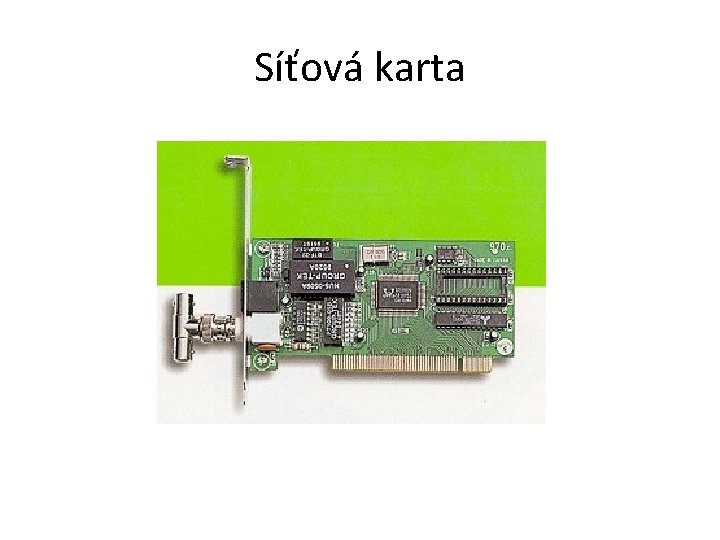 Síťová karta 