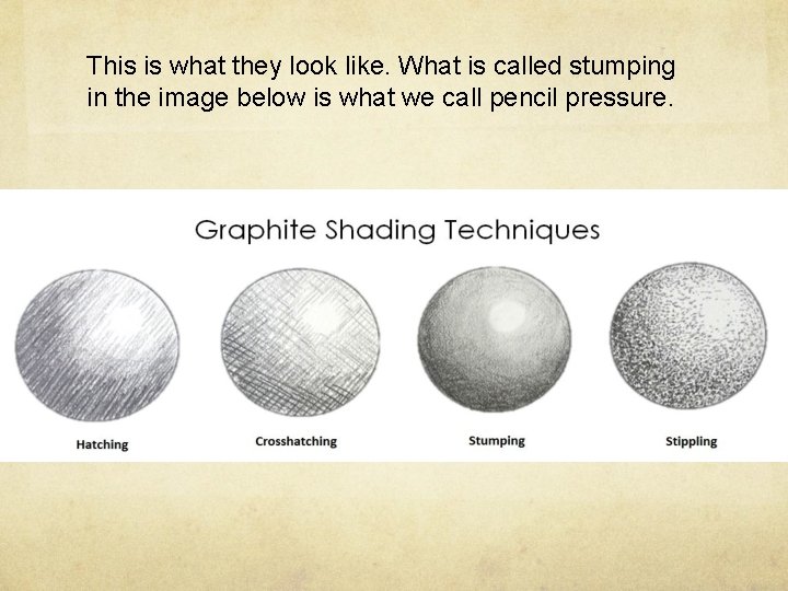 This is what they look like. What is called stumping in the image below