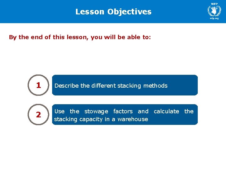 Lesson Objectives By the end of this lesson, you will be able to: 1