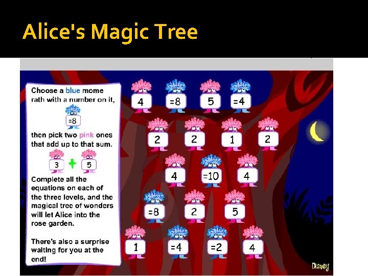 Alice's Magic Tree 