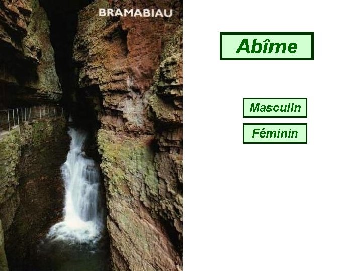 Abîme Masculin Féminin 