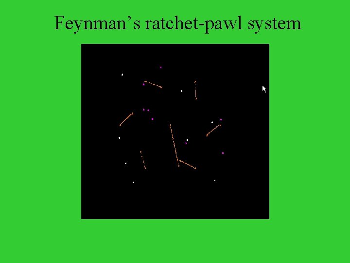 Feynman’s ratchet-pawl system 