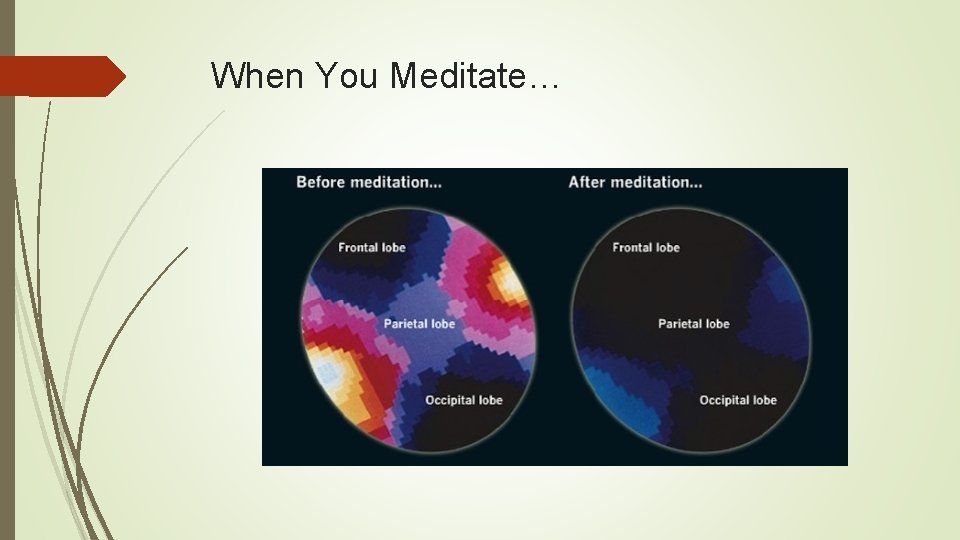 When You Meditate… 