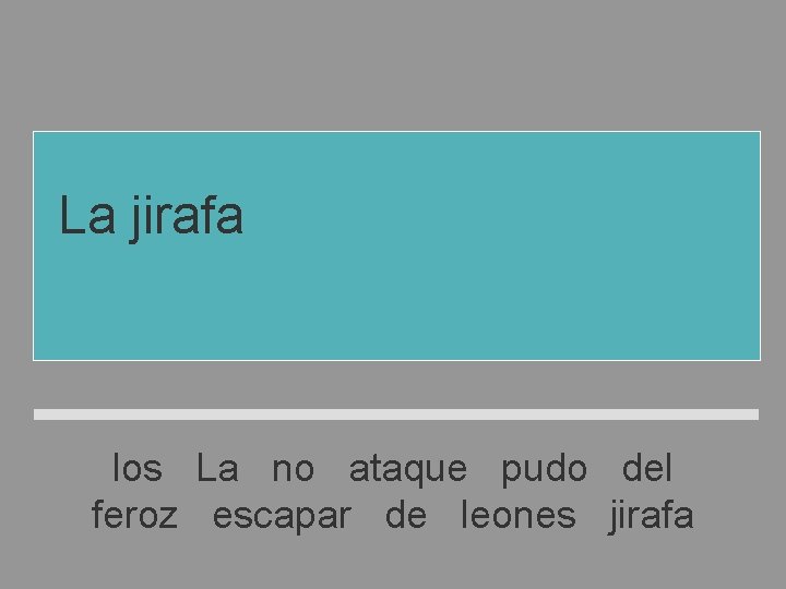 La jirafa no pudo escapar del feroz ataque de los leones los La no La jirafa no pudo escapar del feroz ataque de los leones los La no