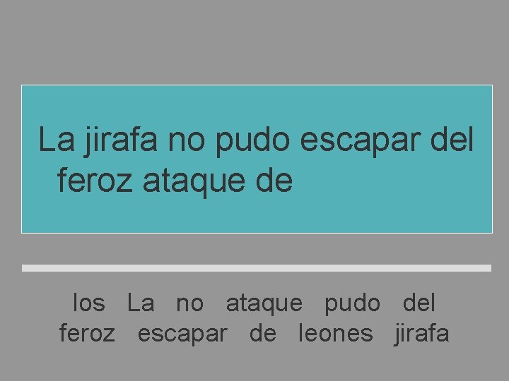 La jirafa no pudo escapar del feroz ataque de los leones los La no La jirafa no pudo escapar del feroz ataque de los leones los La no