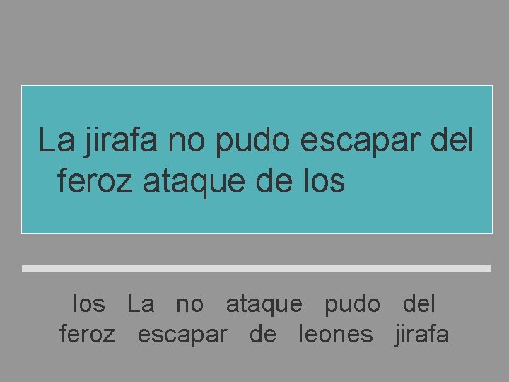 La jirafa no pudo escapar del feroz ataque de los leones los La no La jirafa no pudo escapar del feroz ataque de los leones los La no