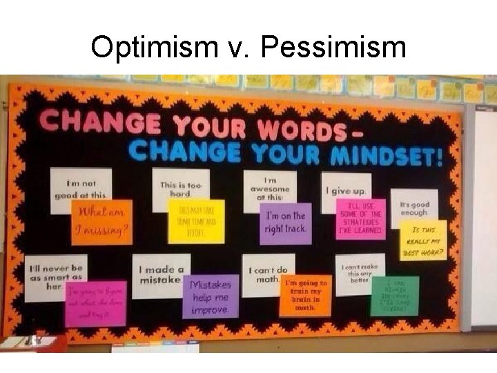 Optimism v. Pessimism 
