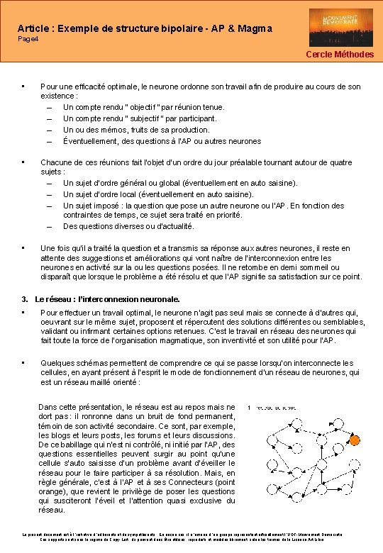 Article : Exemple de structure bipolaire - AP & Magma Page 4 Cercle Méthodes