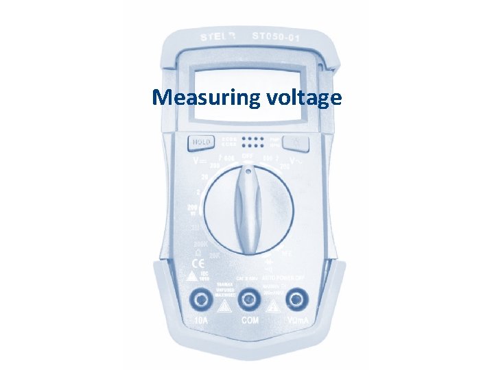 Measuring voltage 