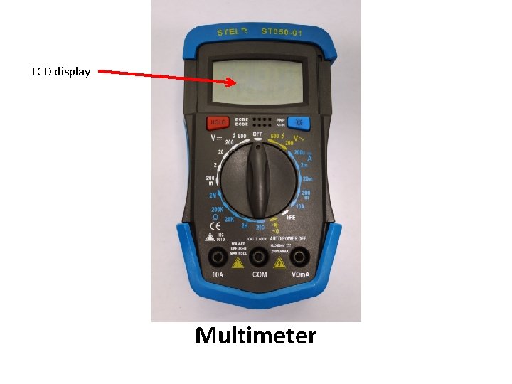 LCD display Multimeter 