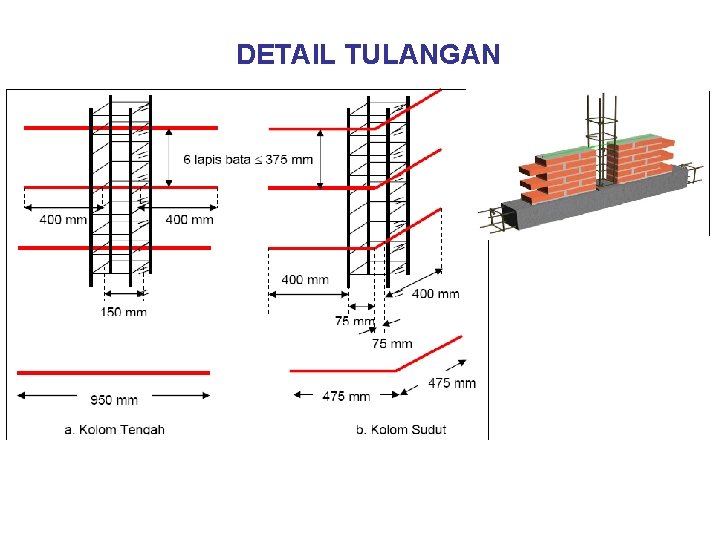 DETAIL TULANGAN 