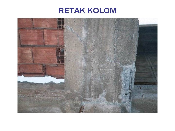 RETAK KOLOM 