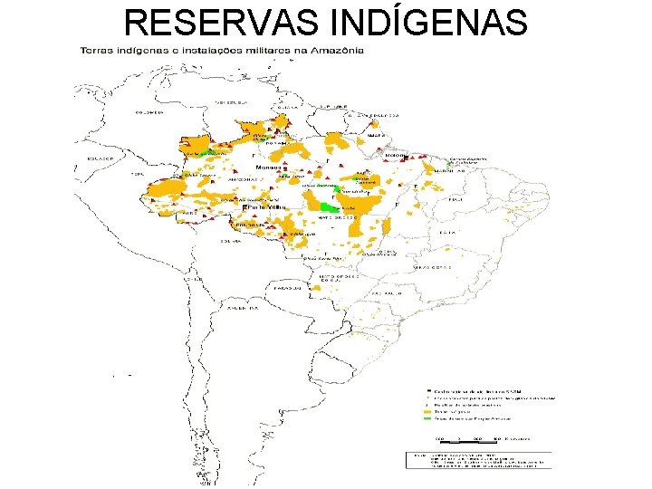 RESERVAS INDÍGENAS 