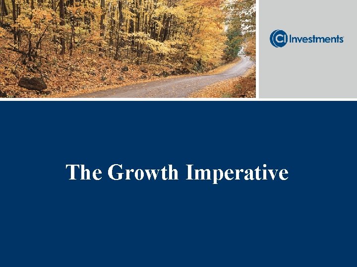 The Growth Imperative 