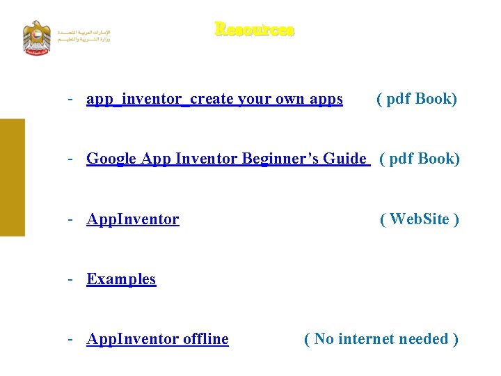 Resources - app_inventor_create your own apps ( pdf Book) - Google App Inventor Beginner’s